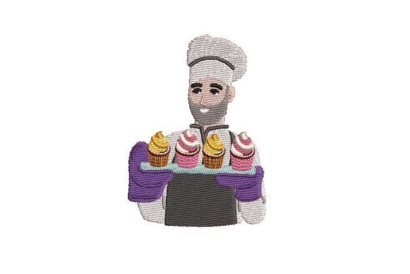 Baker Holding Cupcakes: A Sweatshirt Review
