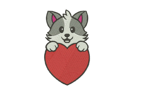 Review: Cute Cat Holding a Big Red Heart
