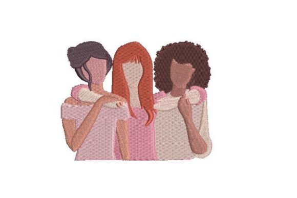 Reviewing Group of Faceless Women for Craft Fairs