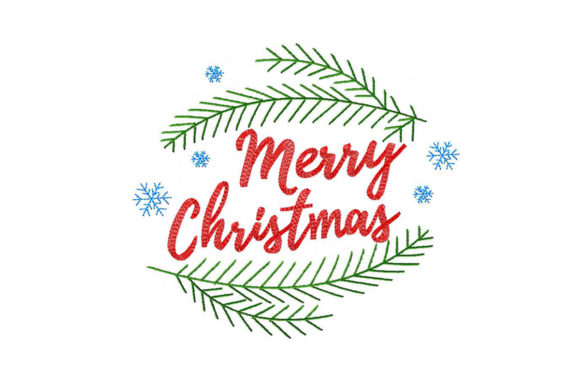 Reviewing Merry Christmas with Snowflakes for Holiday Sales